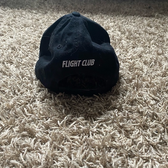 Black Flight Club Flat bill Snap back hat - Picture 2 of 2